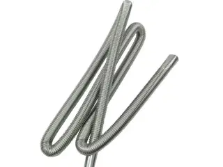 udstødningsslange i rustfrit stål – 2m