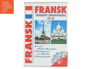 Fransk : intensivt sprogkursus på cd (Bog)