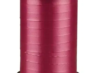 Rubinrødt Gavebånd 10 mm - 250 m Kvalitet