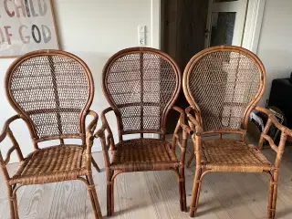 3 kurvestole for 500kr