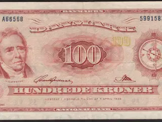 Danmark 100 Kroner 1965
