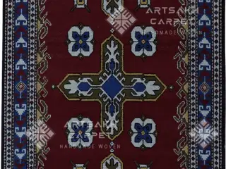 Traditionelt armensk uldtæppe Khachverats