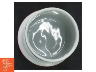 Porcelæns krydderi beholder med låg fra B&G (str. H 11,5 cm, ø 6,5 cm)