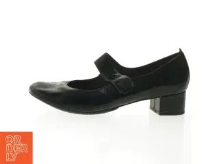 Sorte Mary Jane-pumps fra Indigo (str. 39)