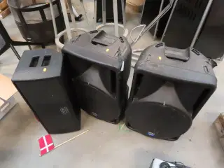 3 stk. højttalere