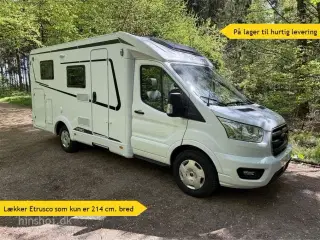 2025 - Etrusco V 6.6 SF   Lækker Autocamper som kun er 214 cm bred fra Hinshøj Caravan.