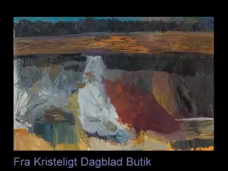 Kunsttryk, Per Kirkeby, motiv: Getsemane Have