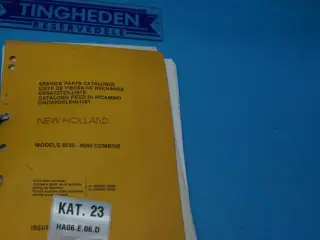 New Holland 8030 - 8040 Reservedelskatalog 