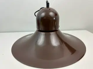 Stort brun retro pendel (E. S. Horn)