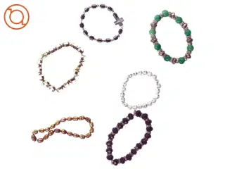 6 stk. armbånd (str. 8 cm)
