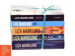 Fem bøger af Liza Marklund