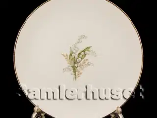 Liljekonval Tallerken Flad 21 cm.