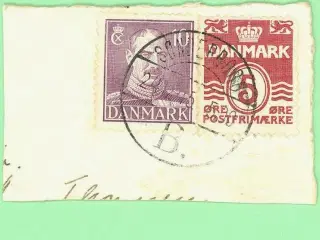 Bureaustempel Sønderborg B. 1945