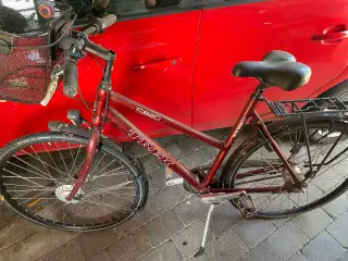 Damecykel fra trek 