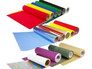 Tekstil Folie Startpakke med 15 farver