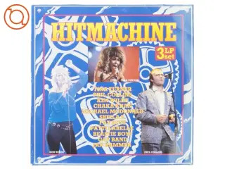 Lp plade hit machine fra Hhr (str. 32 x 32 cm)