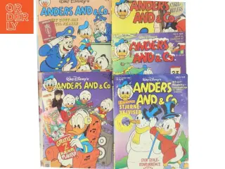 Blandet samling af Anders And & Co. blade