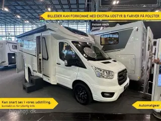 2025 - Etrusco V 6.6 SF   Lækker Autocamper med automatgear som kun er 214 cm bred fra Hinshøj Caravan.