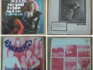 16 single plader - ældre.