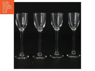 Gennemsigtige vinglas (str. 13 cm)