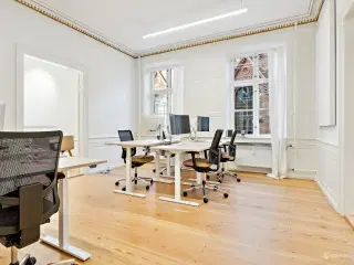 Kontorlejemål under renovering i København K