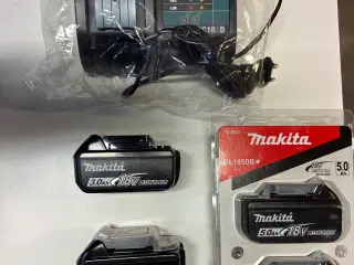 Makita, helt nye org. Batterier 