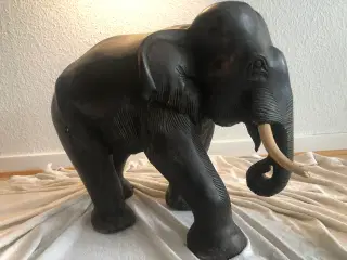 Elefant Afrika håndskåret. 