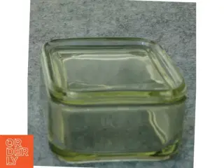 Glas opbevarings skal (str. 9 x 5 cm)
