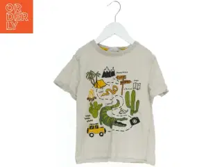 Børne T-Shirt med jungletryk fra H&M (str. 122)