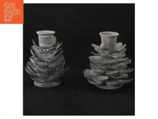 Kogleformede lysestager (str. 7x6 cm)