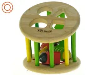 Træ rullebassin med figurer fra Kids-Wood (str. 15 x 16 cm)