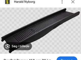 Hunderampe helt ny 