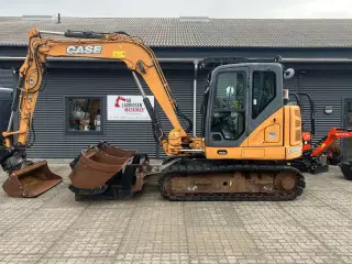 Case CX 80 Rotortilt og fuld skovlpakke