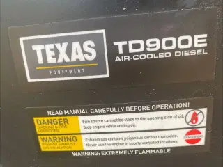 Texas Pro Trac 950DE fræser med skovvogn - 4