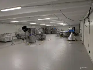 Ledige produktionslokaler til fødevareproduktion