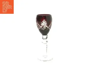 Bøhmisk Krystal snapseglas (str. 12 cm)