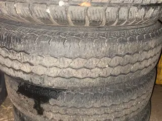 Trailer hjul med fælge, 155 R13, 13 tommer