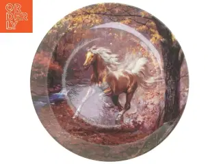 Samlerobjekt tallerken - Racing the Wind fra Wedgwood (str. Ø 20 cm)