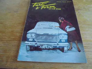 Fart & form – Bilmagasin nr. 12 fra 1962  