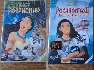 WALT DISNEY:  POCAHONTAS. + POCAHONTAS II