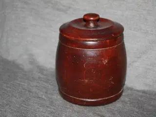 Gammel tobak krukke 