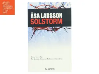 Solstorm af Åsa Larsson (Bog)