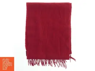Rød uldtørklæde (str. 150x30 cm)