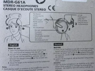 Perfekt Gave ! - NY SONY Street Style Headphone