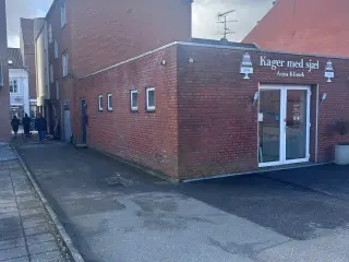 Butikslokale til leje på Bredgade 50 i Vestjylland.