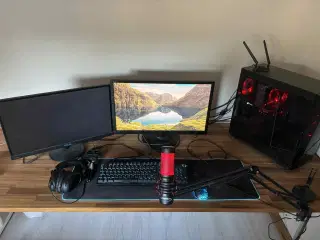 Gaming PC med ALT udstyr
