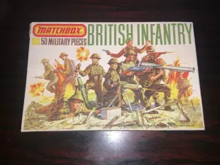 Matchbox British Infantry legetøjssoldater 
