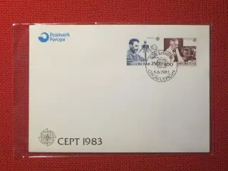 Færøerne - førstedagskuvert CEPT 1983 (6