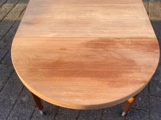 Sofabord med plade i teak