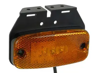 Sidemarkeringslygte orange 110x41x27mm